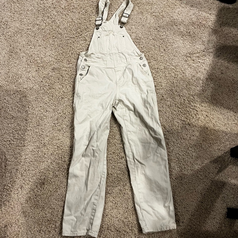 white overalls